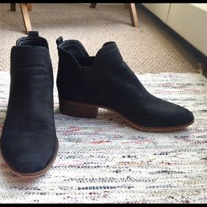 Black Suede Aldo Booties